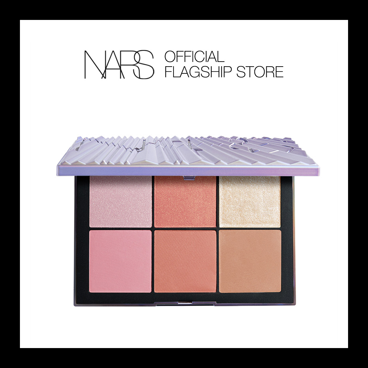   HO25  Bảng phấn má 6 màu NARS Ethereal Aura Blush Palette 