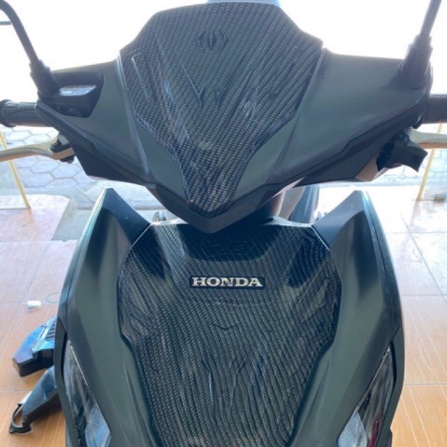 ốp trang trí mặt nạ,ốp đầu airblade 2024-2020 cacbon lắp chung