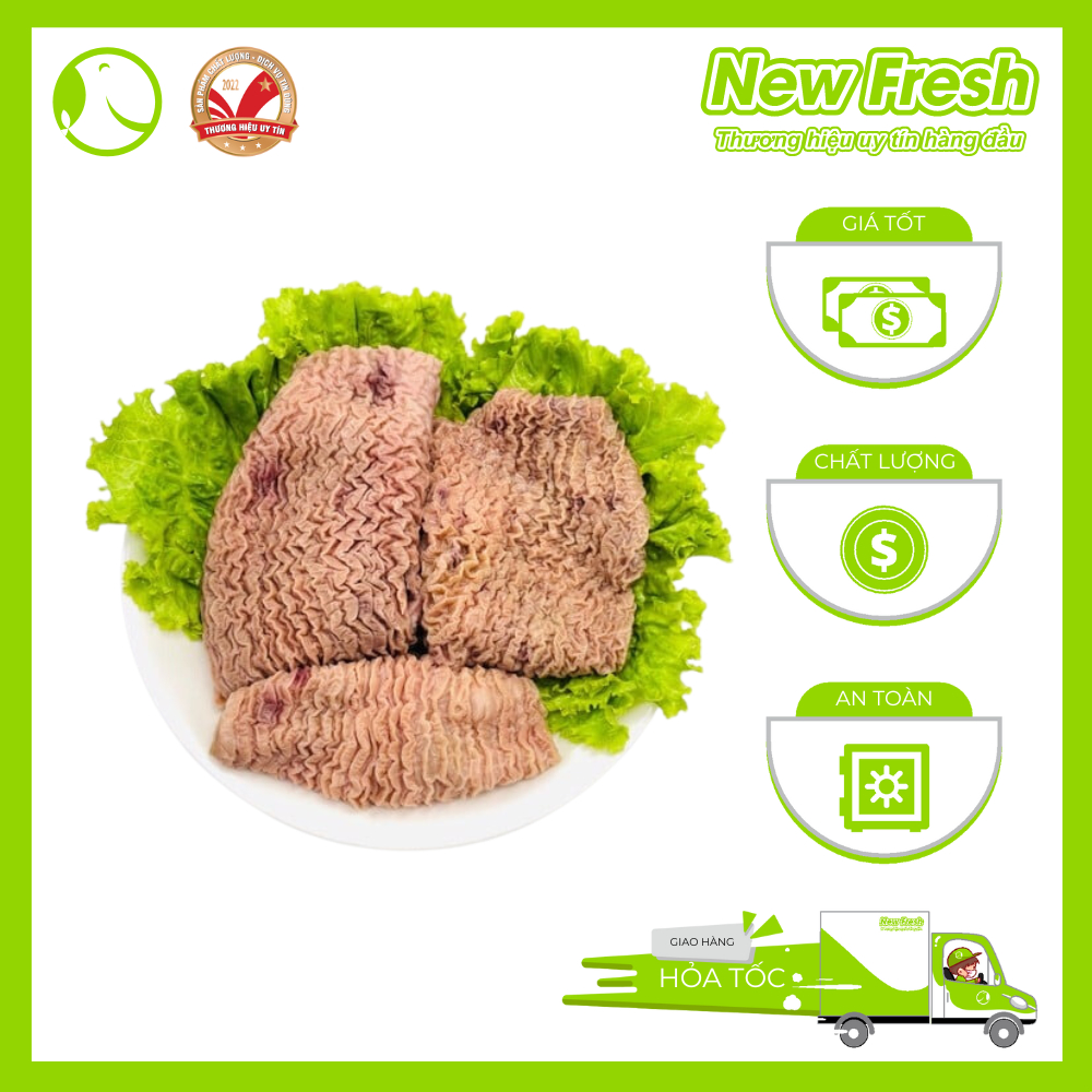 [HỎA TỐC HCM] Bao Tử Cá Ngừ Đại Dương Giòn Dai - Túi 500Gr