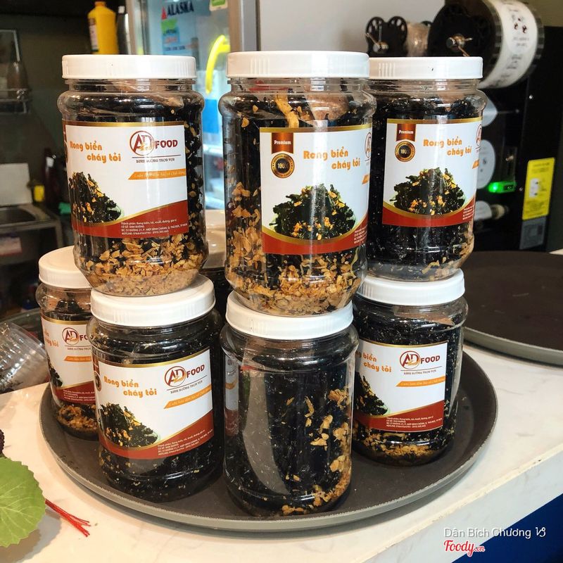 COMBO 12 HỦ RONG BIỂN CHÁY TỎI NHÀ LÀM, 70G 1 HỦ_minhnhatfood