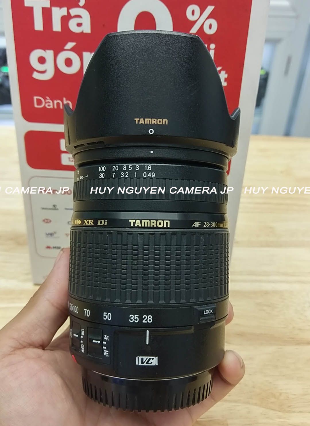 Ống kính tamron 28 300 di vc ld macro ngàm canon