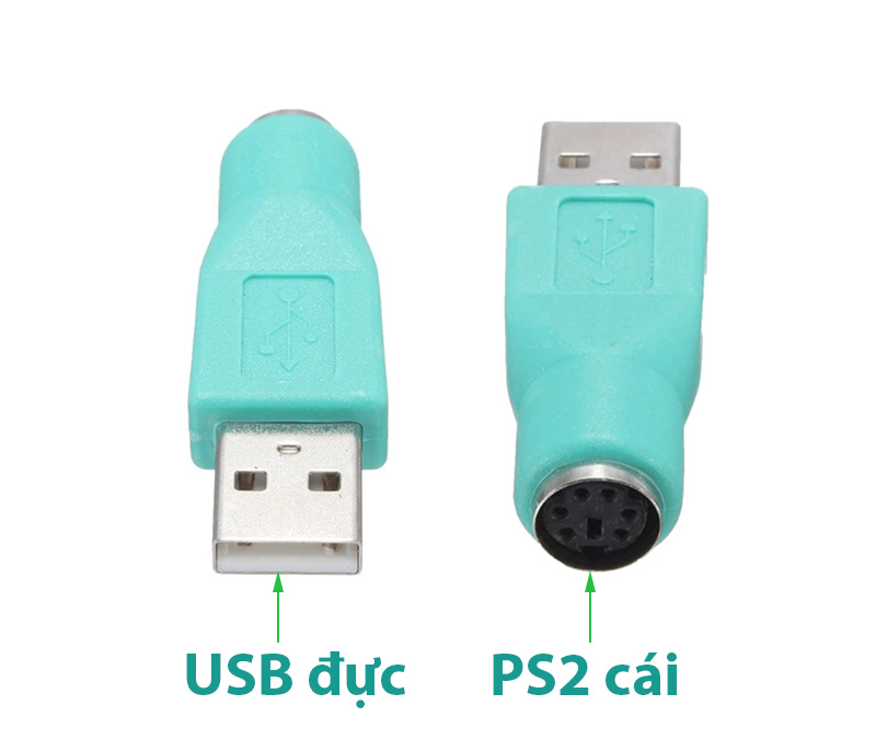 Jack chuyển USB ra PS2 cho chuột máy vi tính