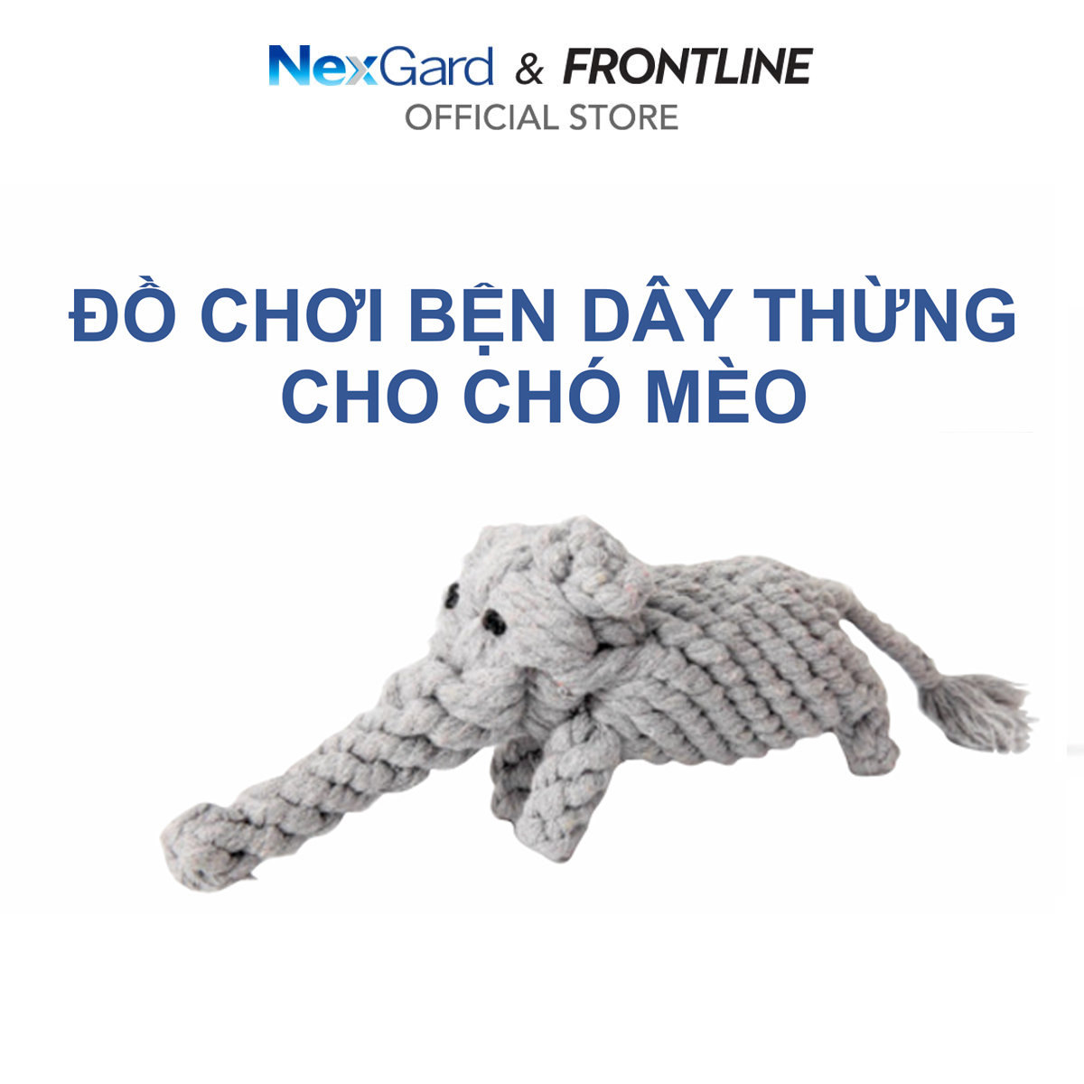 Đồ chơi bện dây thừng cho chó mèo