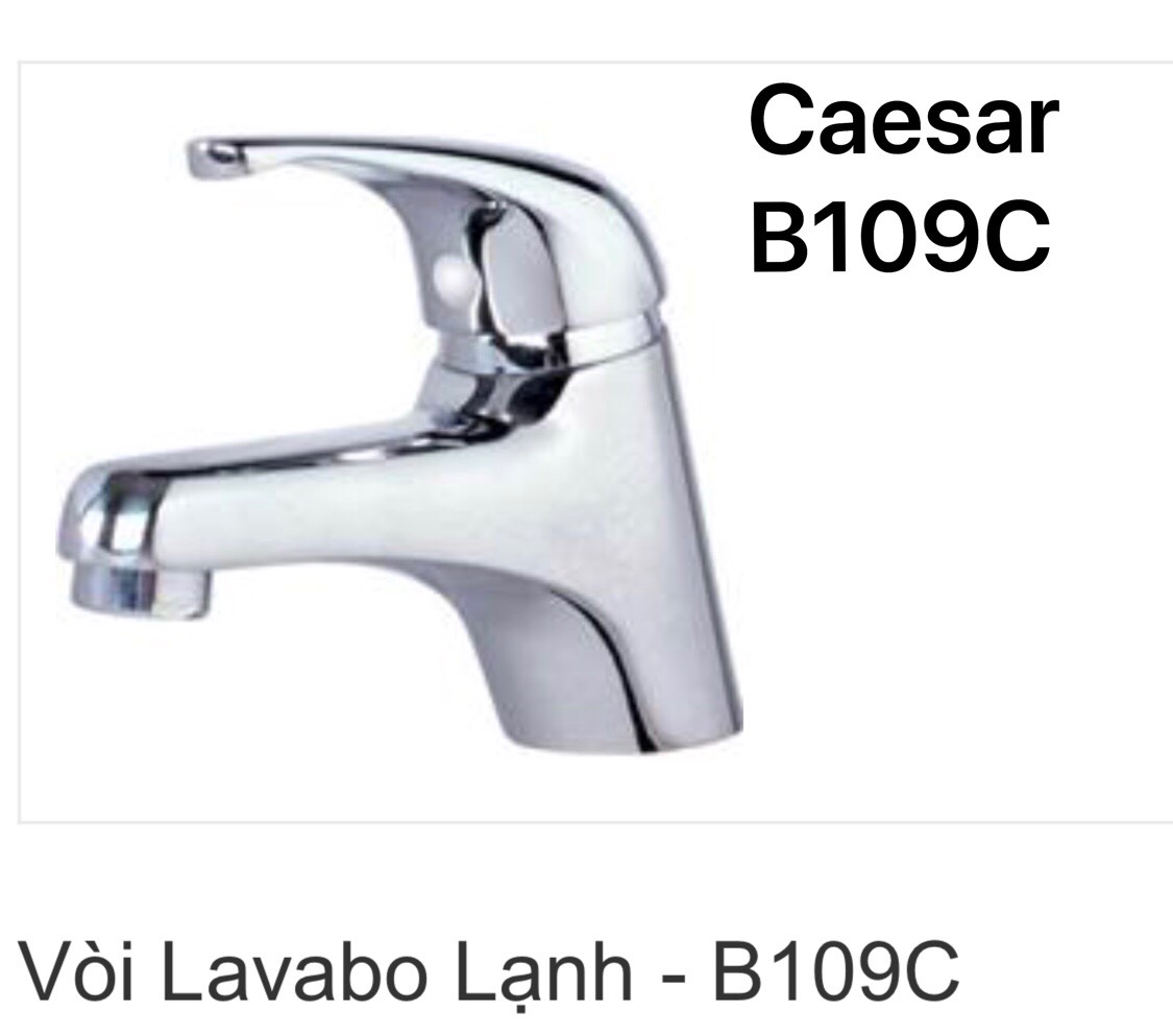 Vòi rửa chậu lavabo nước lạnh Caesar B109C, hàng chính hãng, giá rẻ