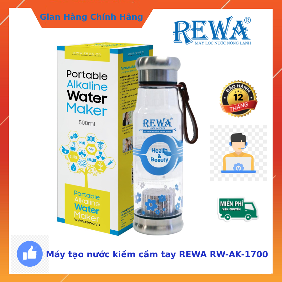 Máy tạo nước kiềm REWA RW-AK-1700 - Chuyên gia chăm sóc sức khỏe