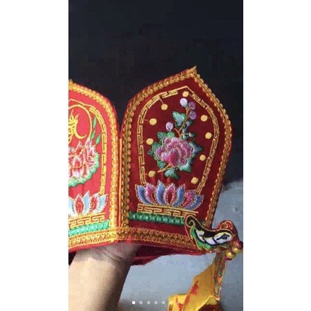 MŨ LIÊN HOA DÀNH CHO SƯ THẦY VÀ CÁC PHẬT TỬ ĐI LỄ VÀ CÚNG GIƯỜNG