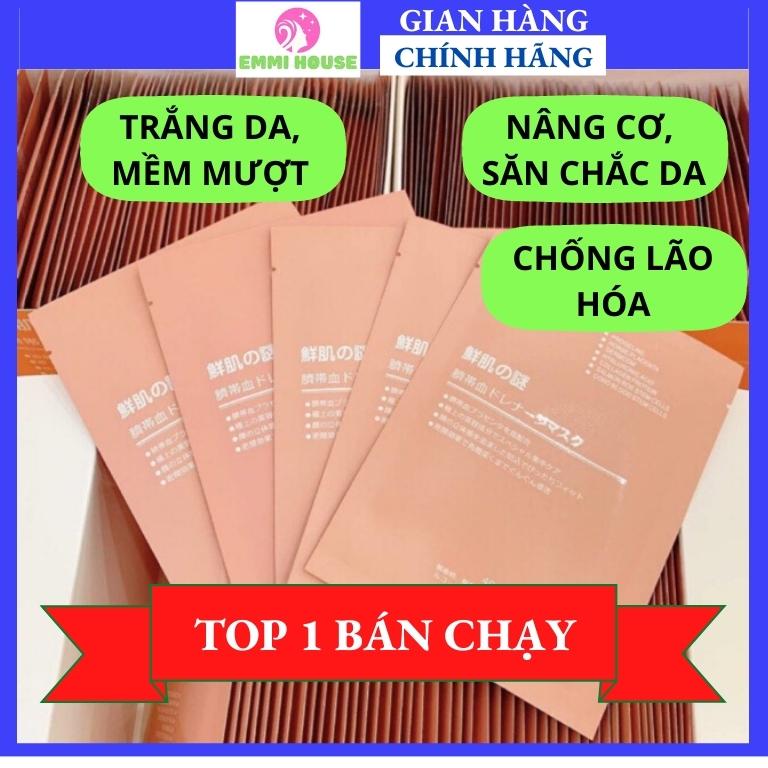 [ 1 miếng ] Mặt Nạ Nhau Thai Cừu Tế Bào Gốc - Dưỡng Ẩm, Trắng Da, Chăm sóc da, Tái Tạo Da, Cho làn da Sáng Mịn, Trẻ Trung, Mỹ phẩm Nội Địa Trung