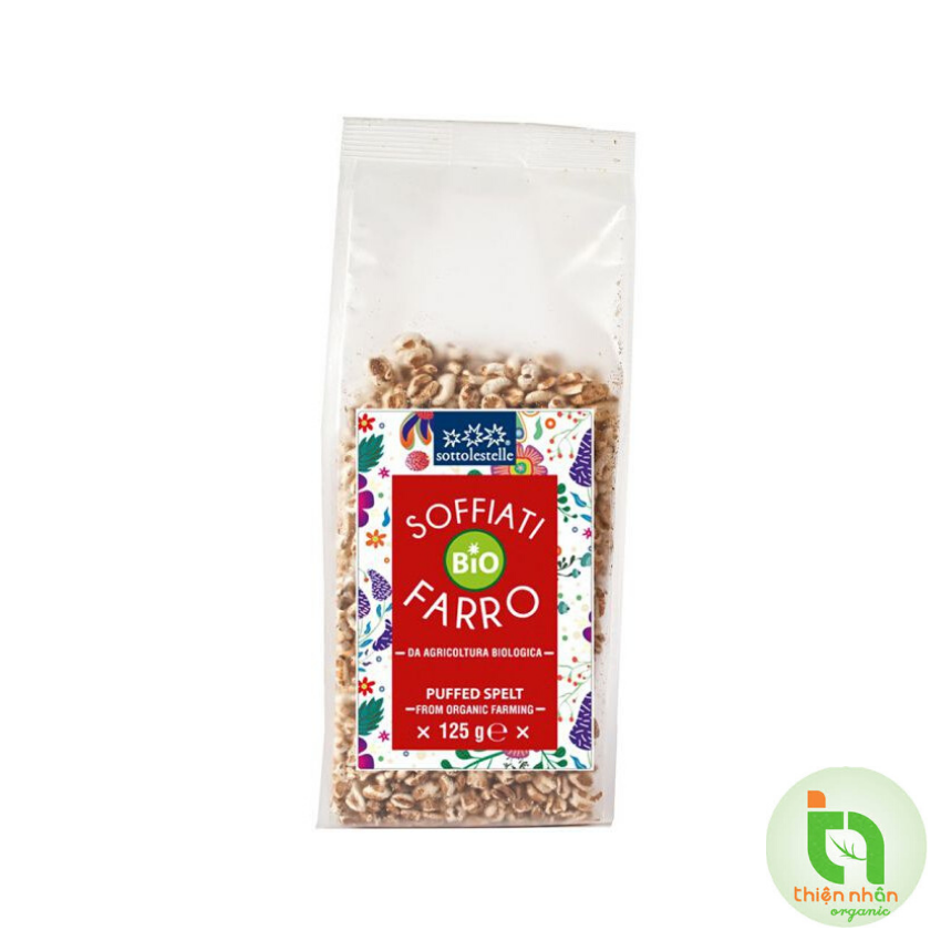 Bỏng lúa mì hữu cơ Sottolestelle 125g