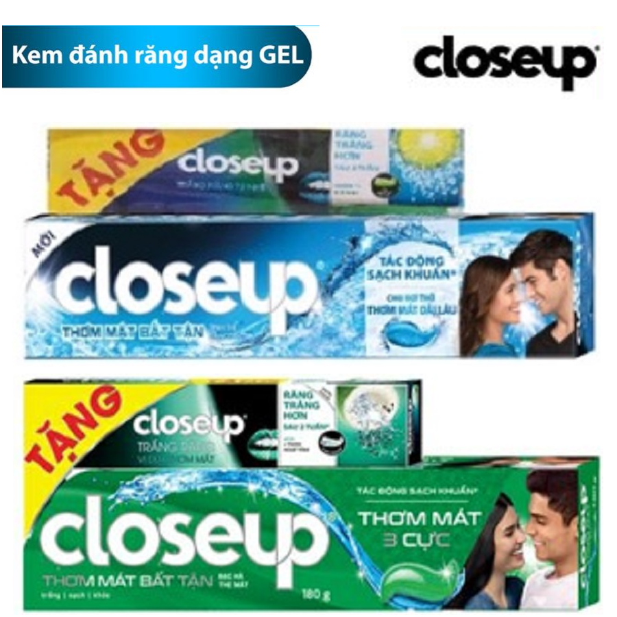 Kem đánh răng closeup 180g