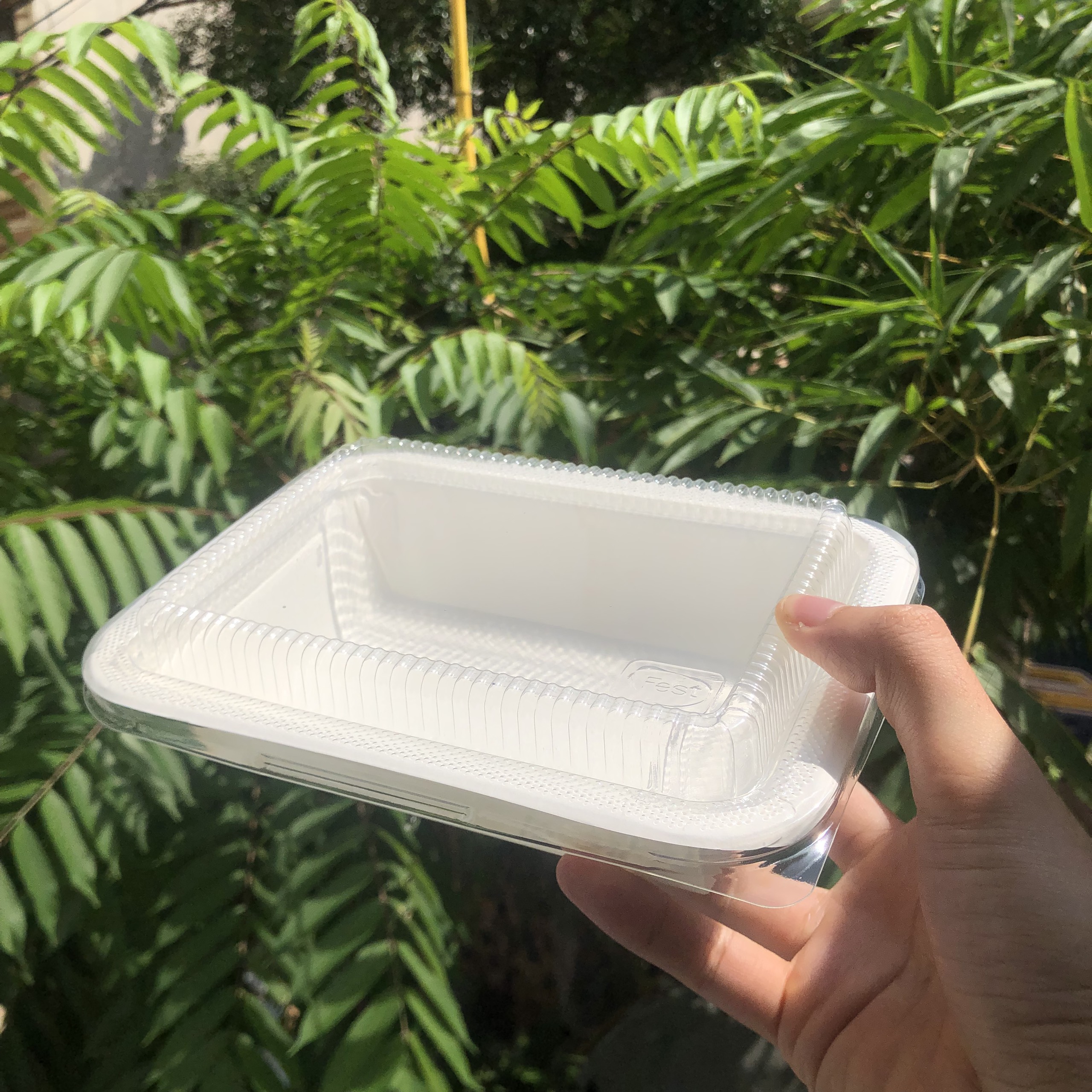 Combo Hộp dùng 1 lần bằng giấy chuyên dụng có nắp nhựa trong đựng bánh, salad, cơm trộn 650ml [ 𝙃𝙖̀𝙣𝙜 𝘾𝙝𝙞́𝙣𝙝 𝙃𝙖̃𝙣𝙜 ]