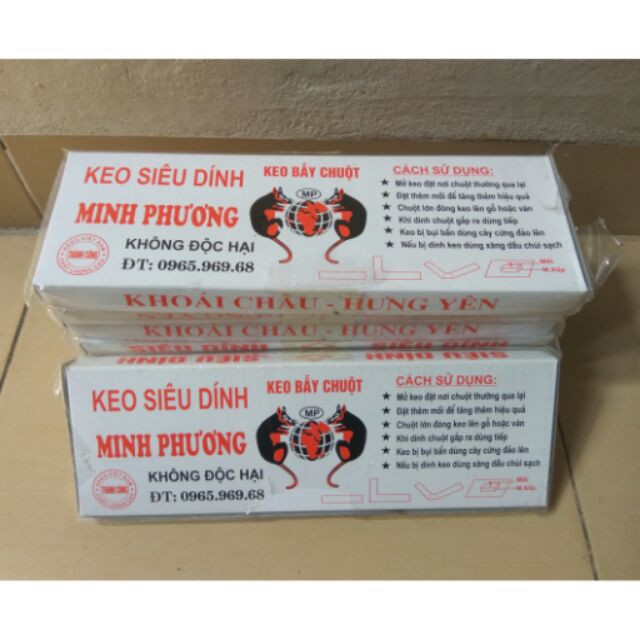 [combo 6] Keo dính chuột siêu dính an toàn không độc hại