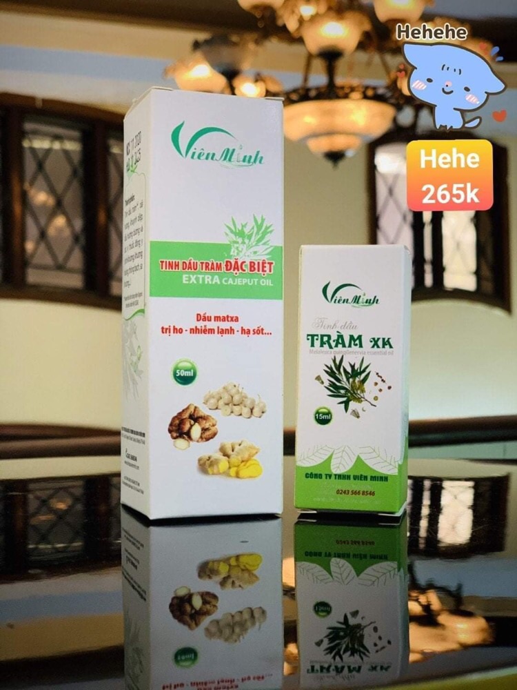 Combo tinh dầu tràm đặc biệt 50ml, tinh dầu tràm XK 15ml