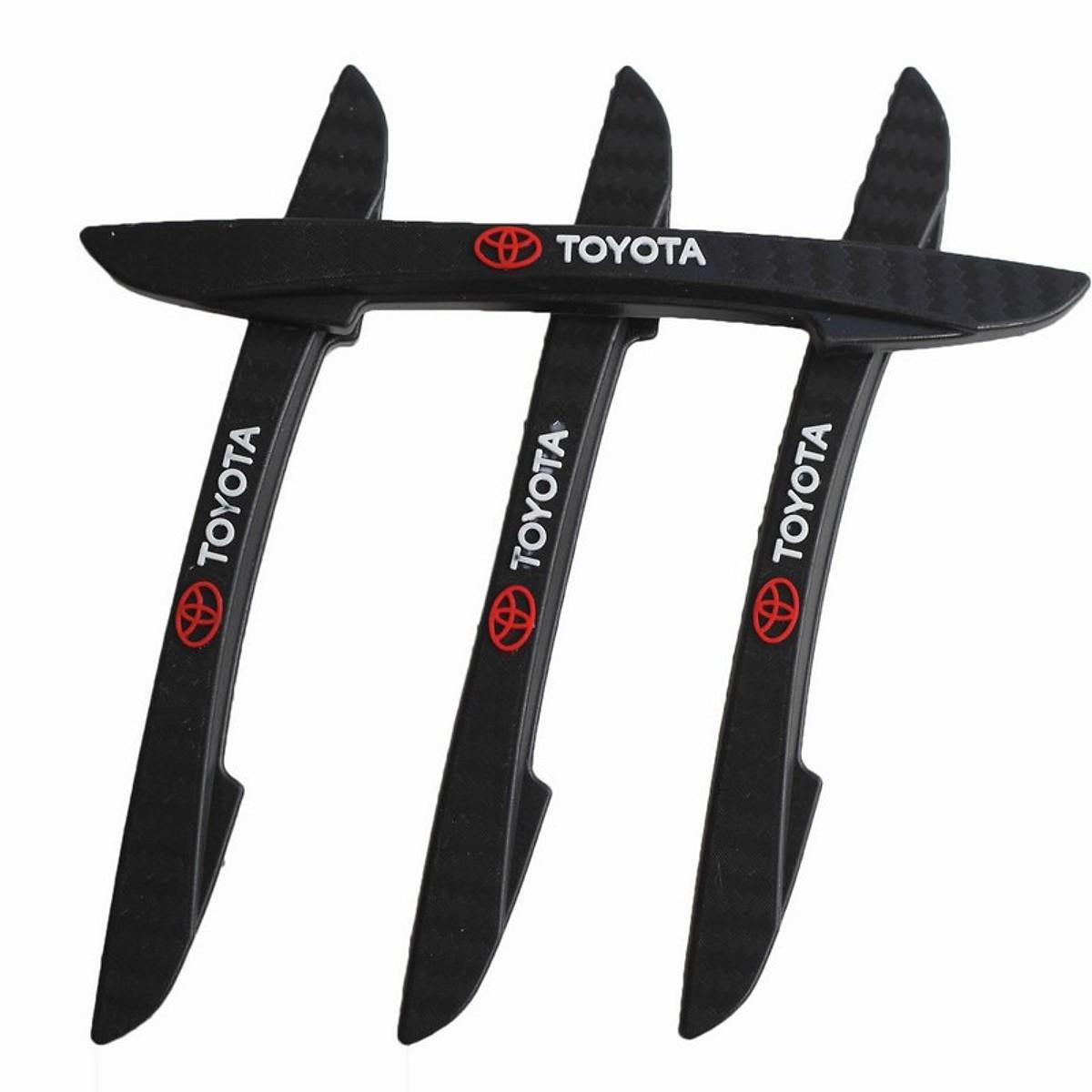 [HCM]Bộ 4 miếng cao su chống va đập cửa xe ô tô (Toy)