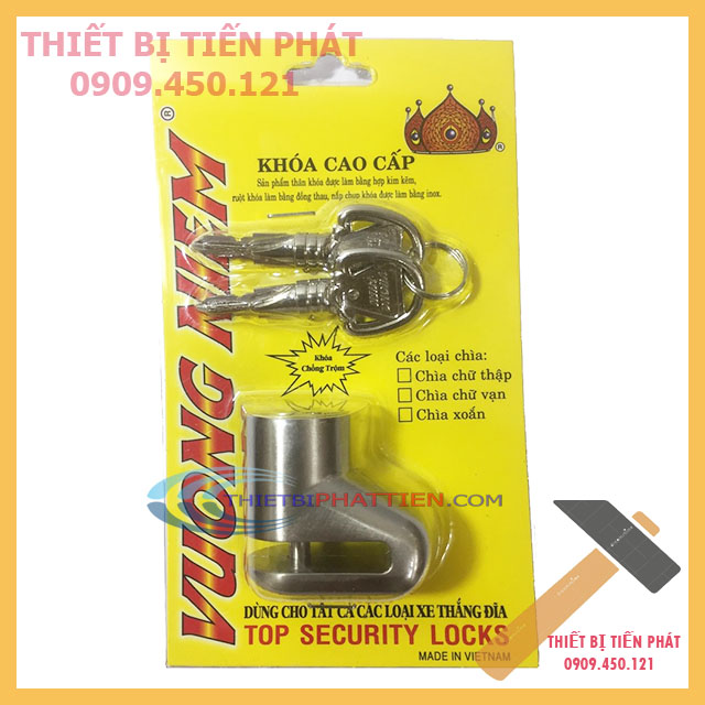 Ổ khóa đĩa vương niệm nhỏ