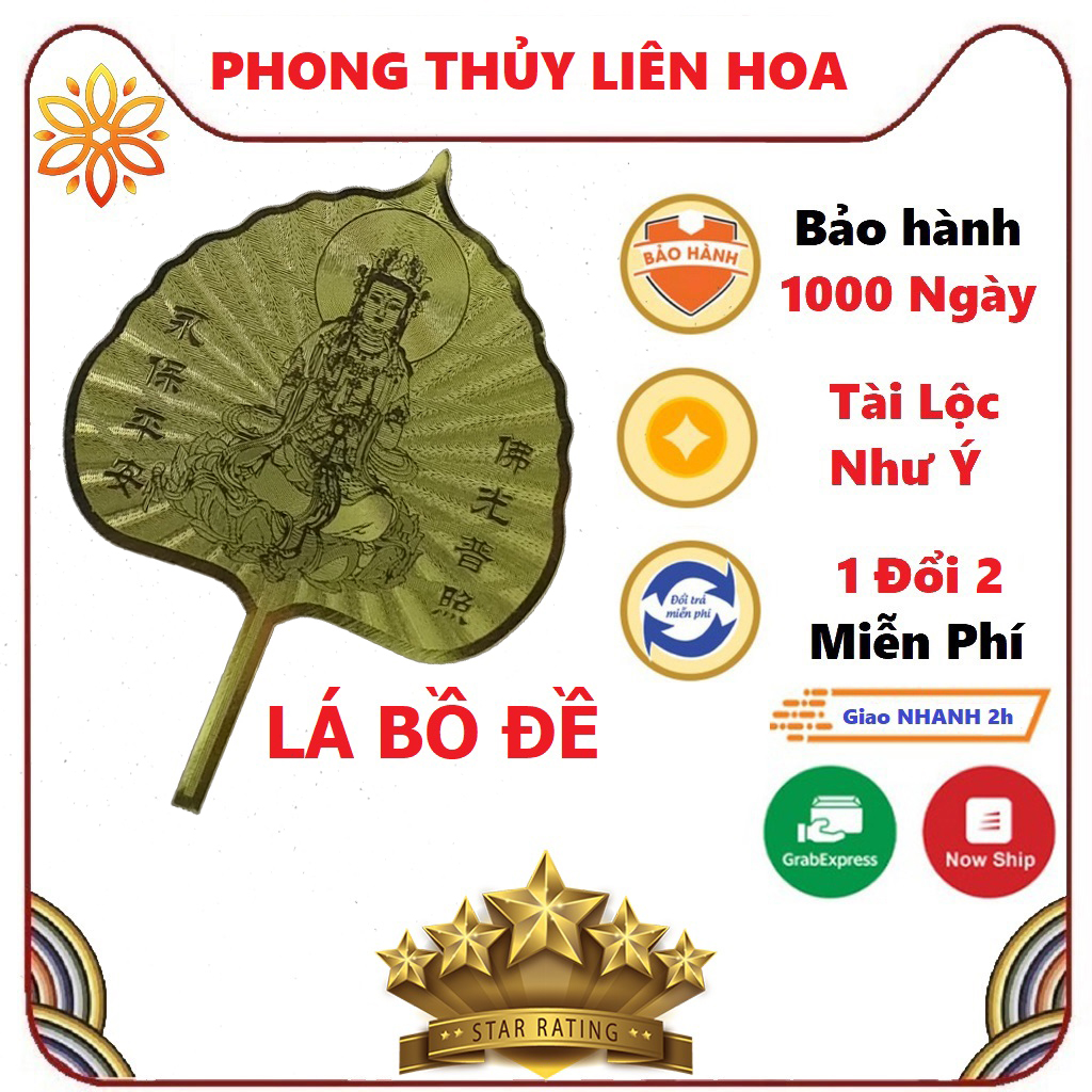 Lá bồ đề cầu may mắn, bình an