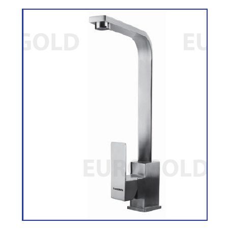 Vòi rửa bát inox 304 eurogold euf014m nóng lạnh xoay 360 nhập khẩu