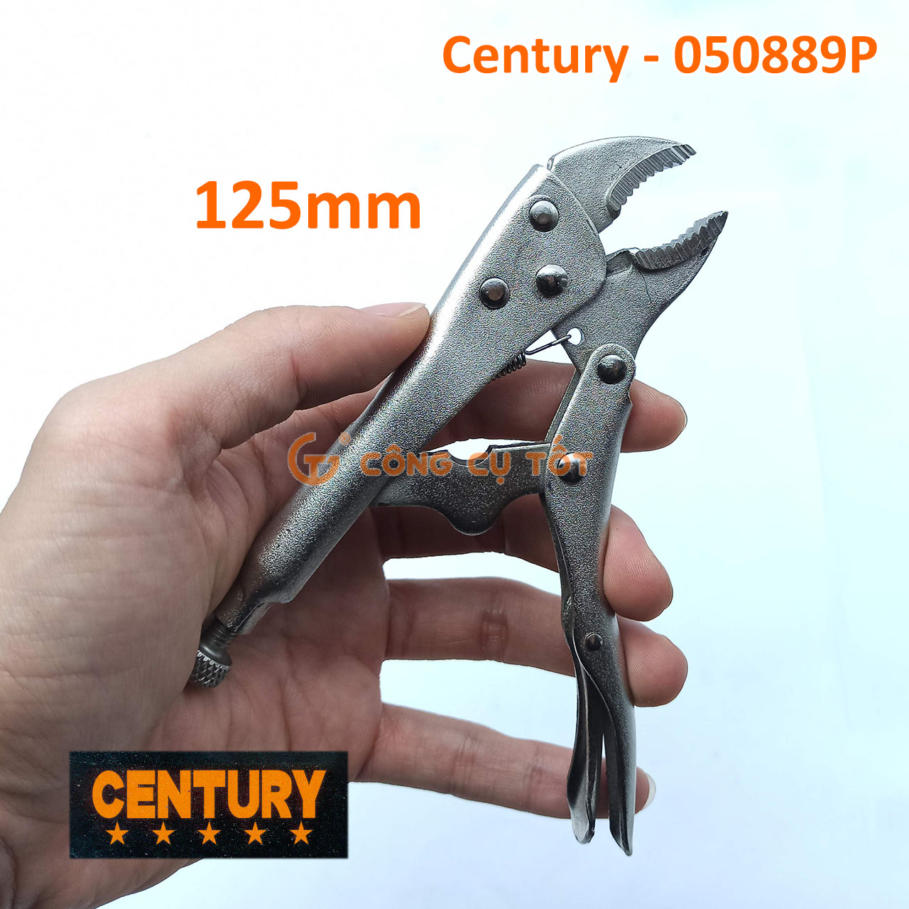 Kìm bấm chết xi trắng century 050889p 5 inch