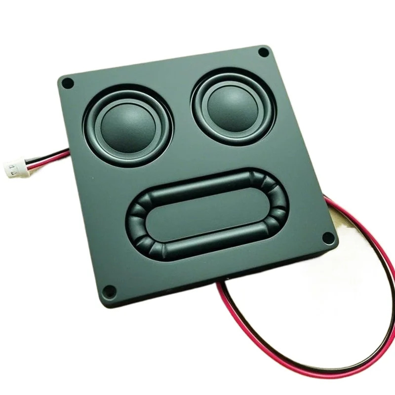 Loa SOTAMIA 1PCS Loa kép 3 Ohm 5W, Loa khoang toàn dải Loa máy quảng cáo nhỏ gọn Hộp âm thanh