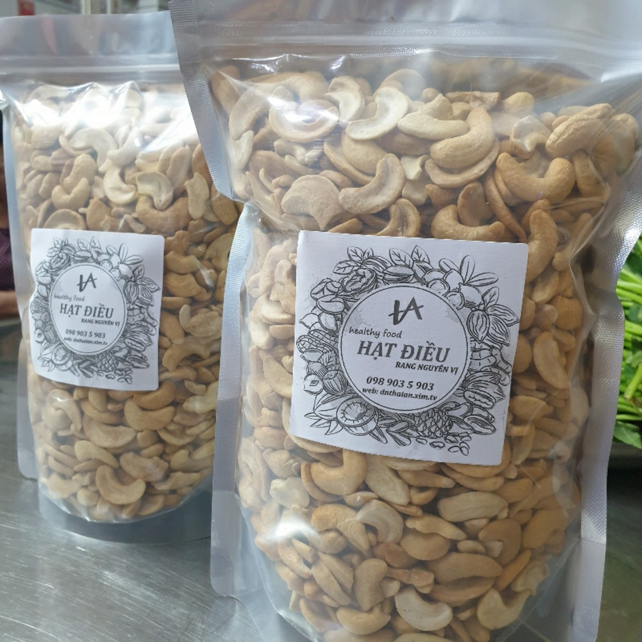 Điều bể đôi rang mộc - 500gr