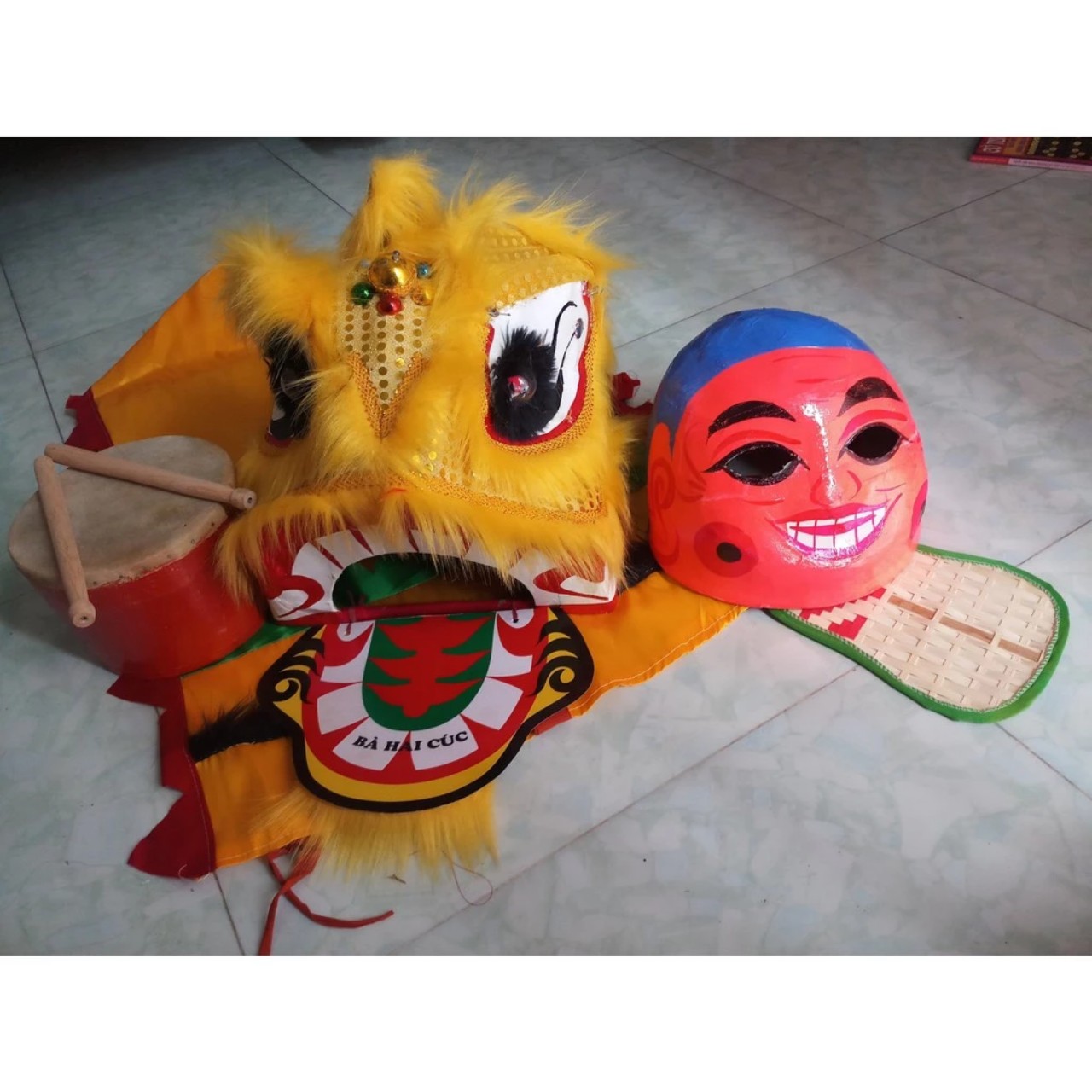 Combo Lân-Địa--Trống cho bé từ 3-7 tuổi