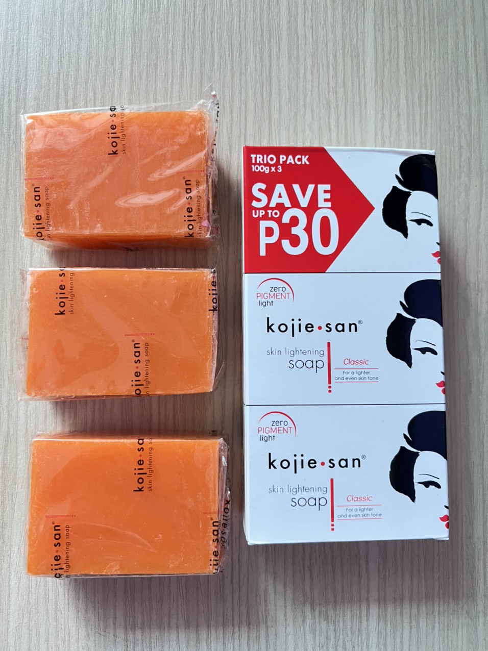 Set 3 xà phòng kojiesan 100g