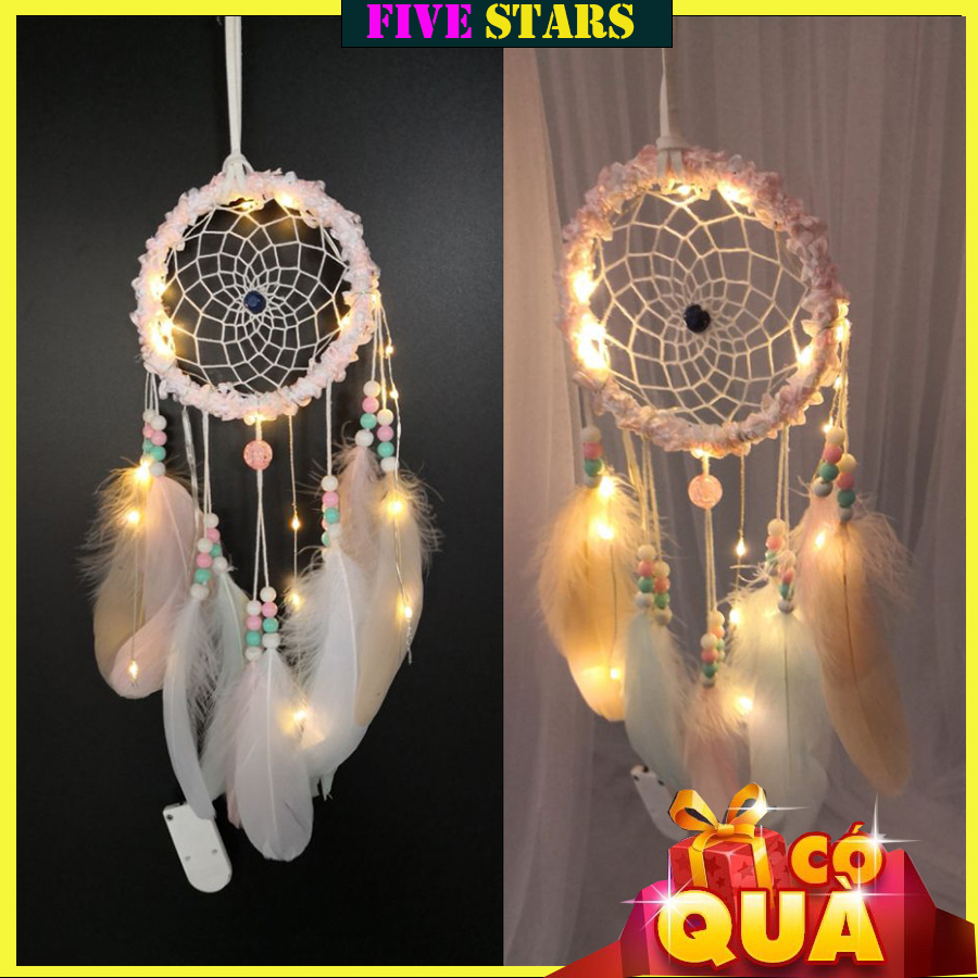 Phụ Kiện Treo Trang Trí Phòng Dreamcatcher Lông Vũ- Bích Phương Sốp