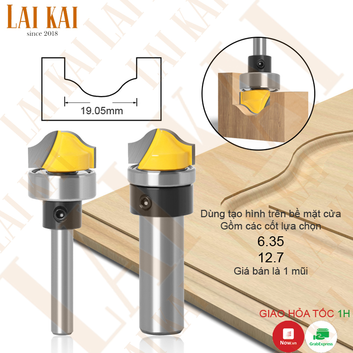 Mũi phay gỗ soi chỉ cửa pano