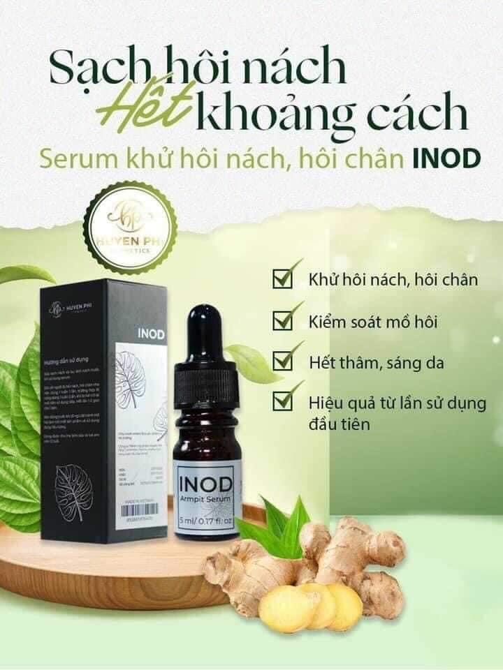 [FREESHIP]⚡ Serum INOD Huyền Phi Xóa Mùi Hôi Nách, Hôi Chân [Ảnh Thật]
