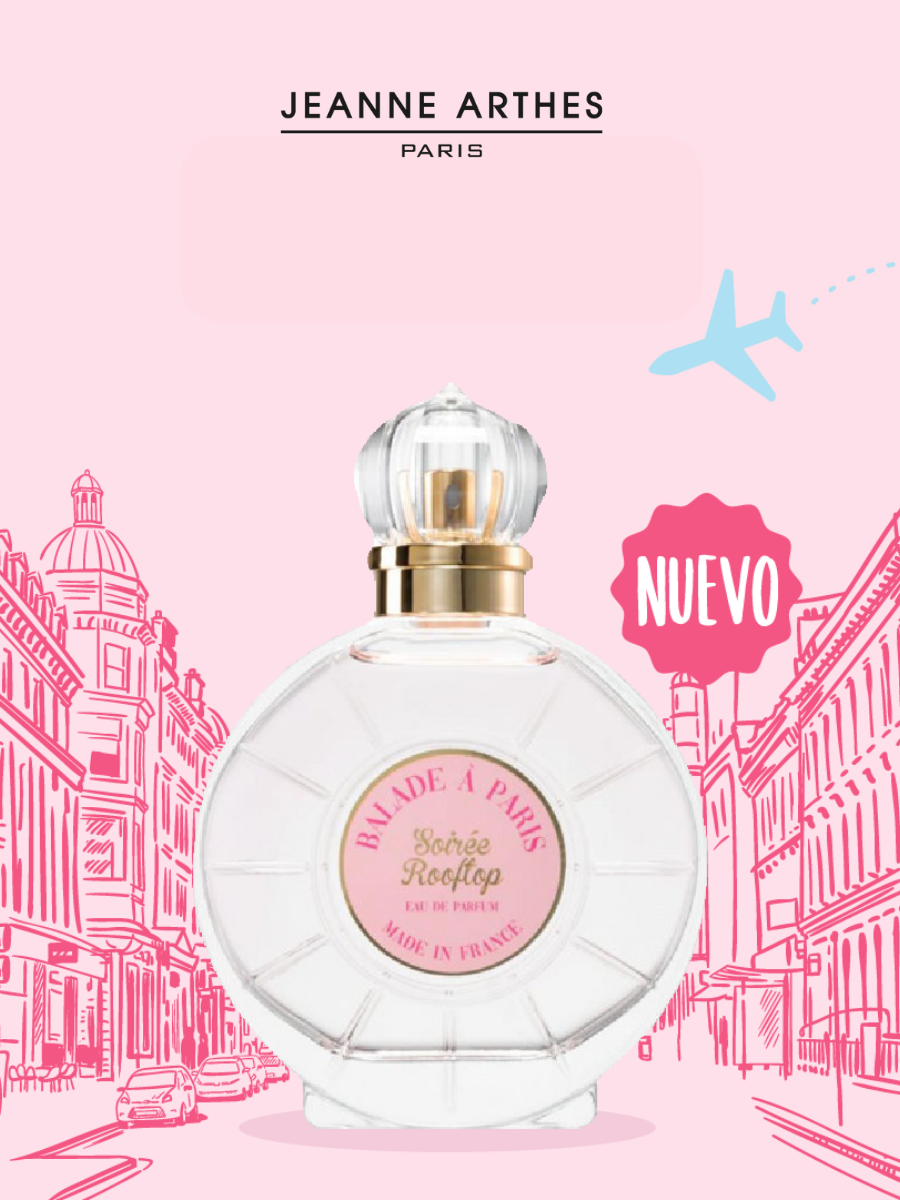 Nước hoa pháp jeanne arthes paris - balade à paris - soirre rooftop edp 100ml