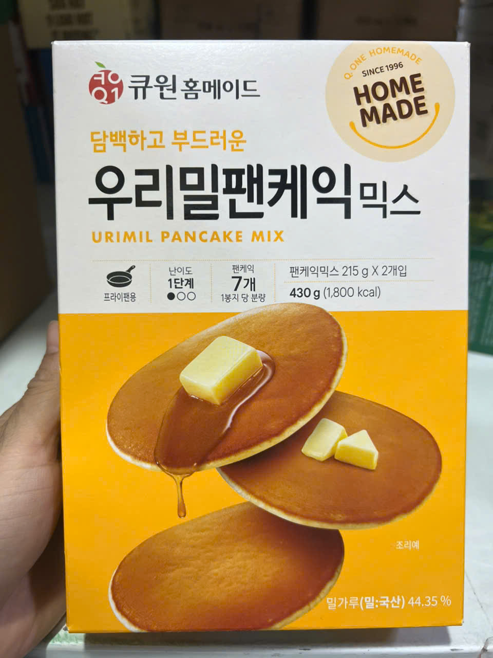 Bột làm bánh pancake hàn quốc 430g - 팬케익 믹스