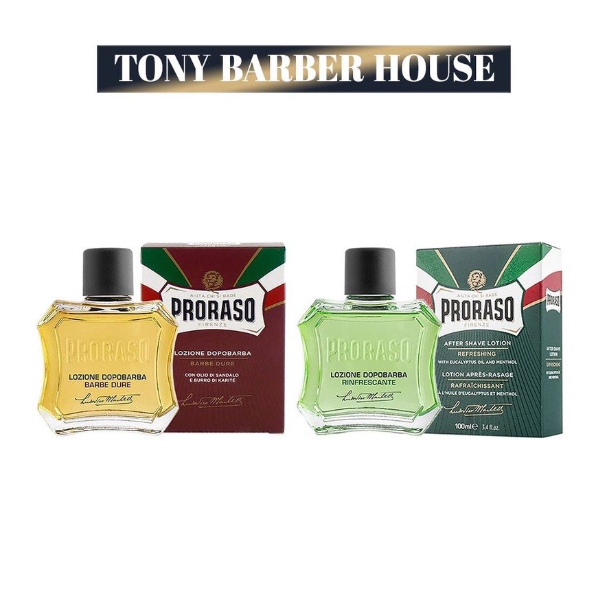 Dưỡng da sau khi cạo râu Proraso After Shave Liquid Refresh Eucalytptus 100ml