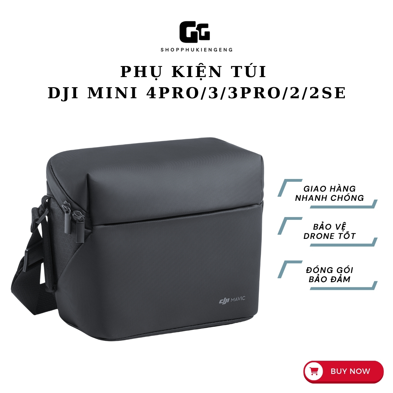 Túi đựng Flycam DJI Neo, Mini 4 pro, Mini 3 pro, Mini 4k, Mini 2 se