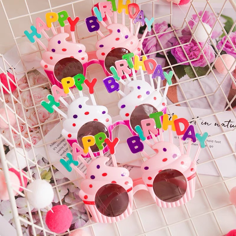 (hot trend) kính mắt happy birthday dễ thương