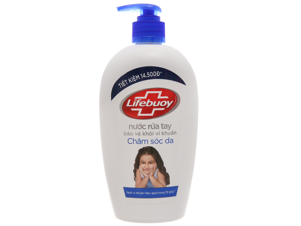 [HCM]Nước rửa tay Lifebuoy bảo vệ da chai 493ml