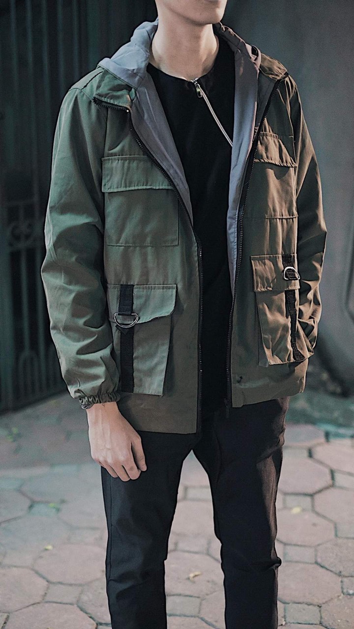 [HCM]Áo khoác kaki nam cực chất cực ngầu siêu hịn phong cách mạnh mẽ thời thượng của đẹp độc 89