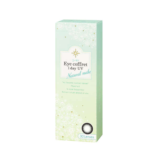 Natural Make Eye-coffret 1 Day UV Coloured Contact Lenses - 10 Pieces Pack - Made in Japan
