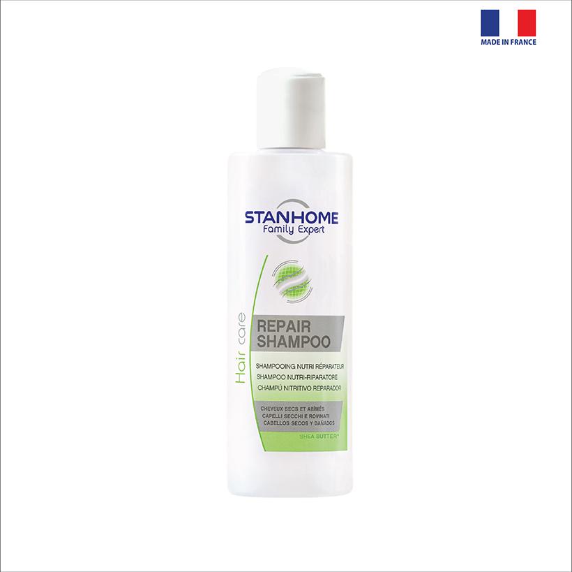 Dầu gội cho tóc khô, hư tổn, uốn duỗi nhuộm repair shampoo stanhome 200ml