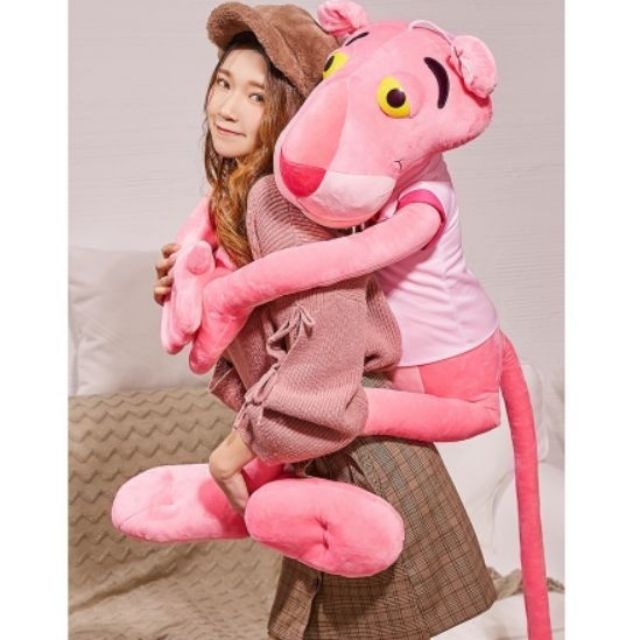 Gấu nhồi bông báo hồng khổng lồ cao 180cm