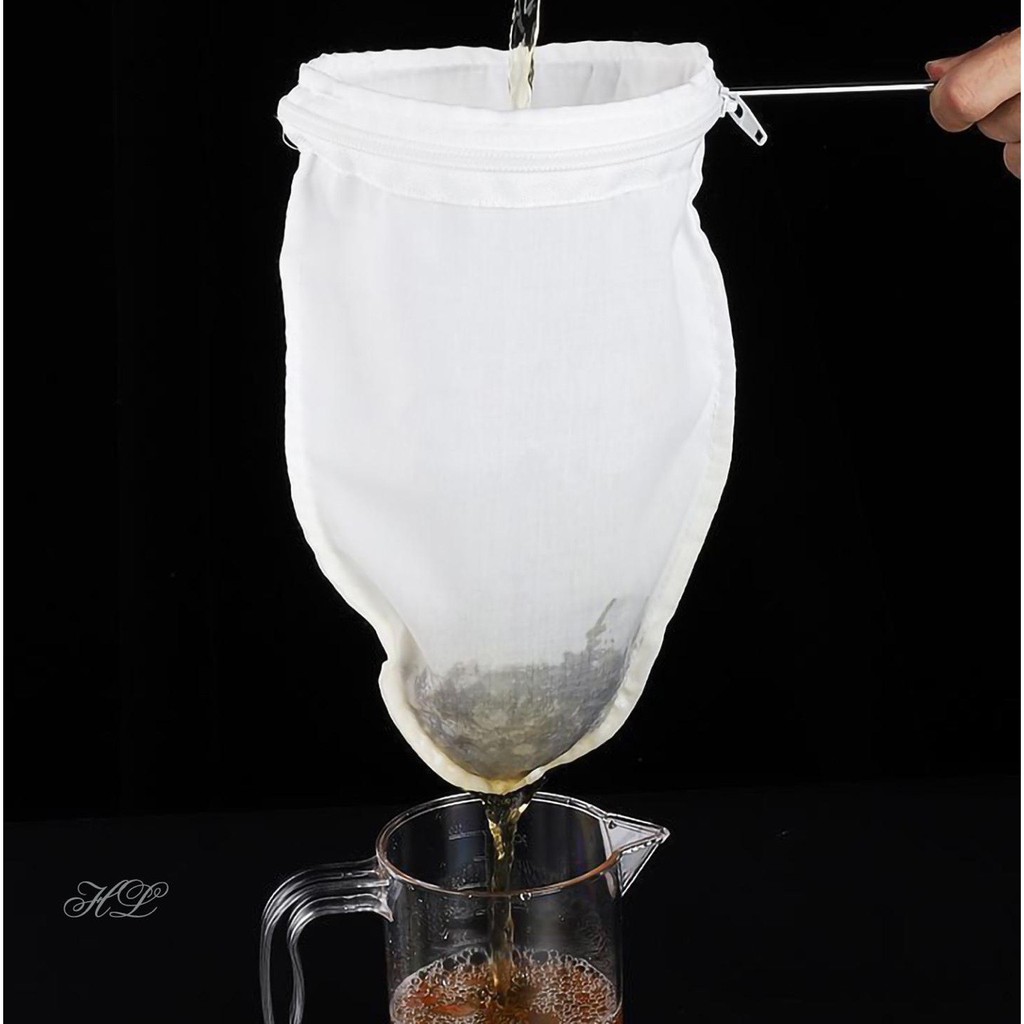 Vợt Vải Lọc Trà Có Cán Inox Dùng Lọc Trà, Lọc Hạt, Lọc Đậu Nành, Hấp Xôi, Hấp Ngô, Lọc Đồ Uống