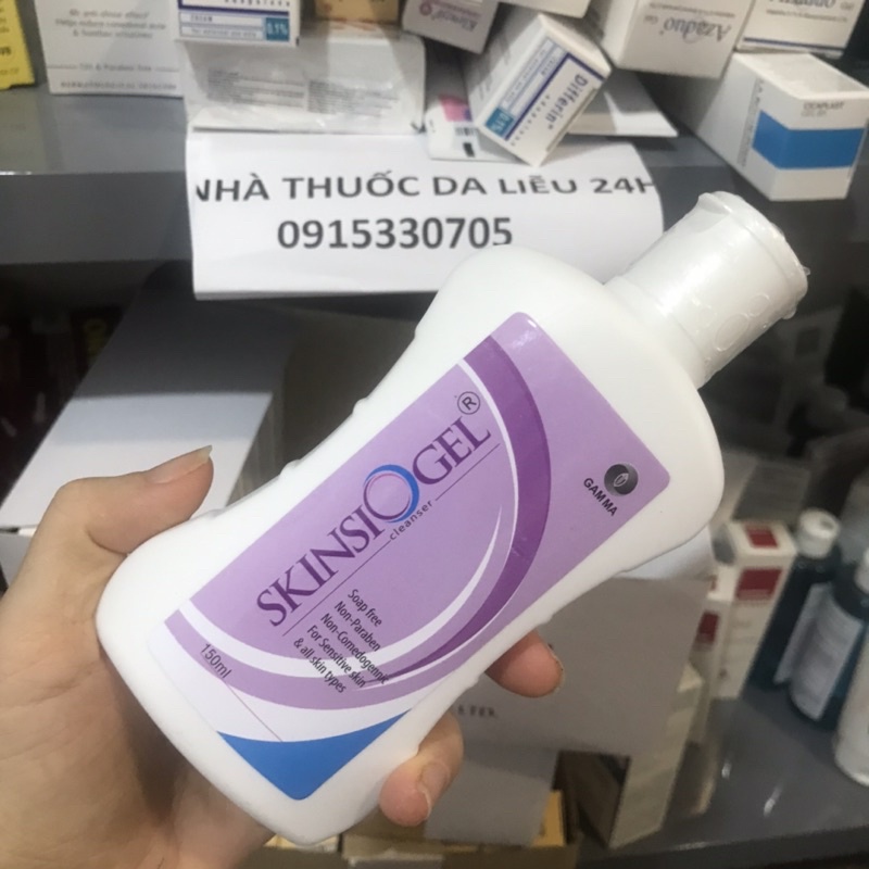 Skinsiogel cleanser-sữa rửa mặt dành cho da nhạy cảm