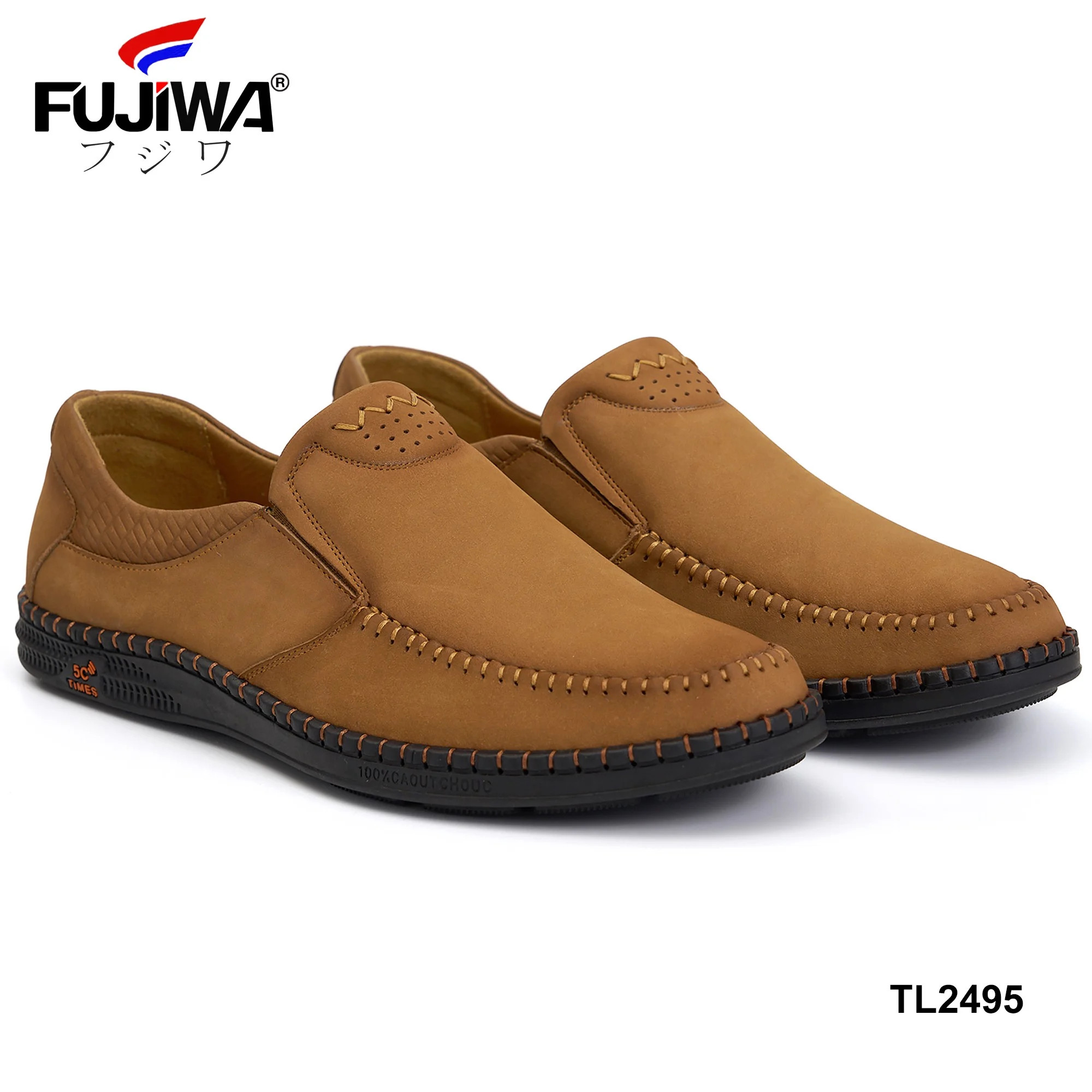 Giày lười nam da bò fujiwa - tl2495. lót giày rất êm chân. được đóng thủ công . size: 38, 39, 40, 41, 42, 43