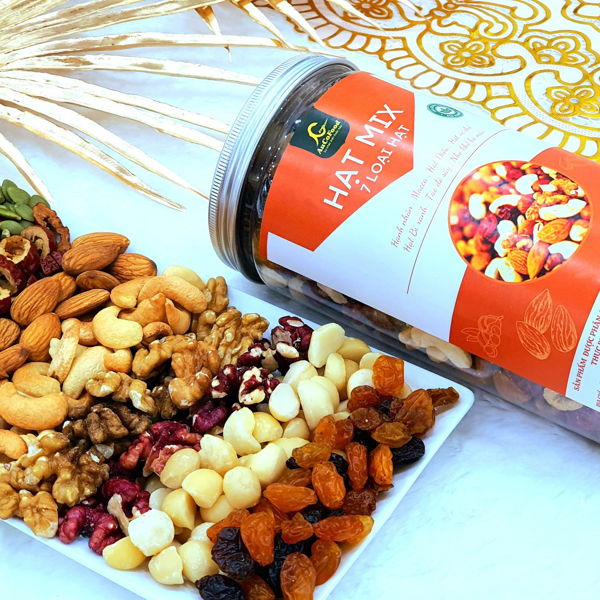 Ngũ cốc mix 7 loại hạt cao cấp AuCoFood 500gr
