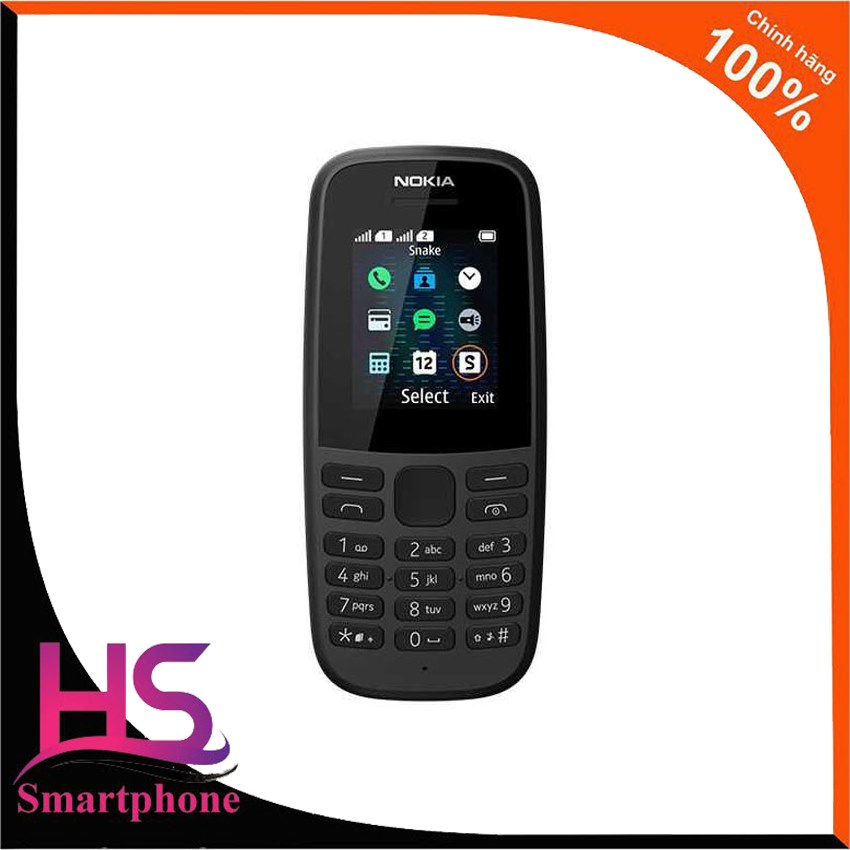 Điện thoại điện thoại nokia 105 1 sim 2019 1 đổi 1 trong 12 tháng