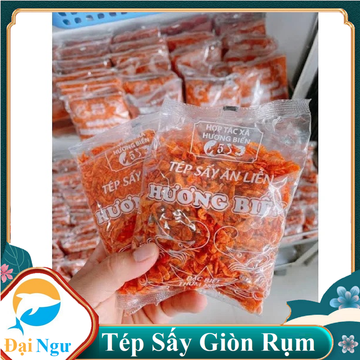 500gr tép sấy loại 1 cà mau đặc sản -- đại ngư