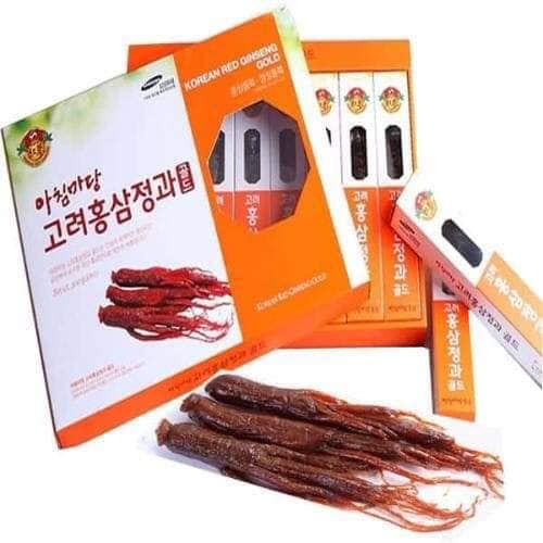 Hồng sâm nguyên củ tẩm mật ong Thượng Hạng Achimmadang Red Ginseng 37,5g ( 1 củ)