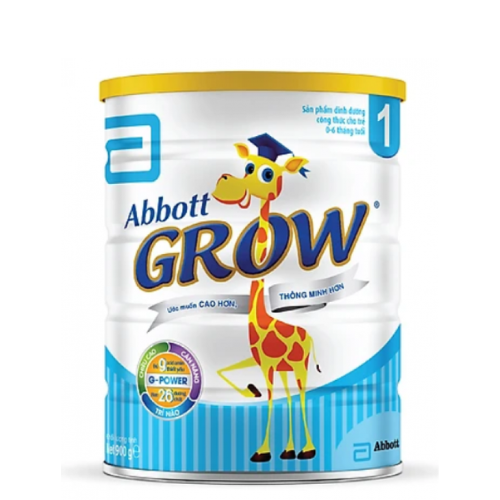 Sữa bột abbott grow 1 900g
