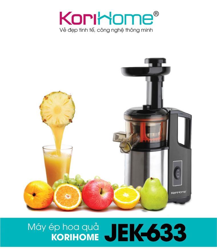 Máy ép chậm trái cây Korihome JEK633