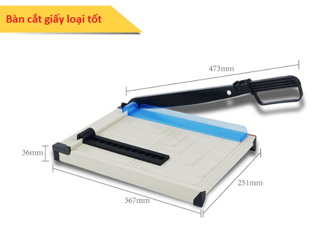 Bàn cắt giấy A4 -máy cắt giấy có thước đo