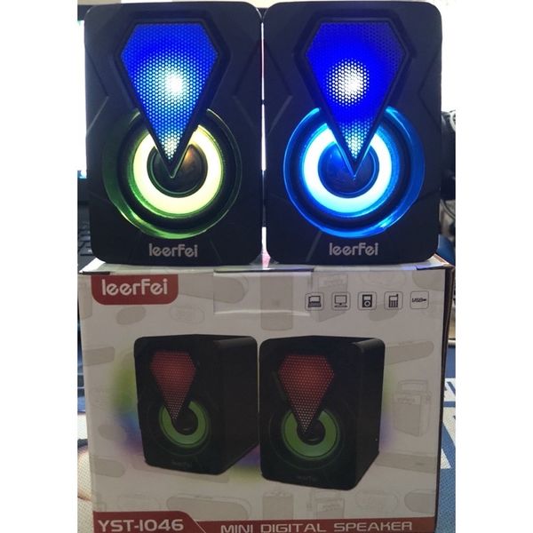 Loa máy tính 2.0 led