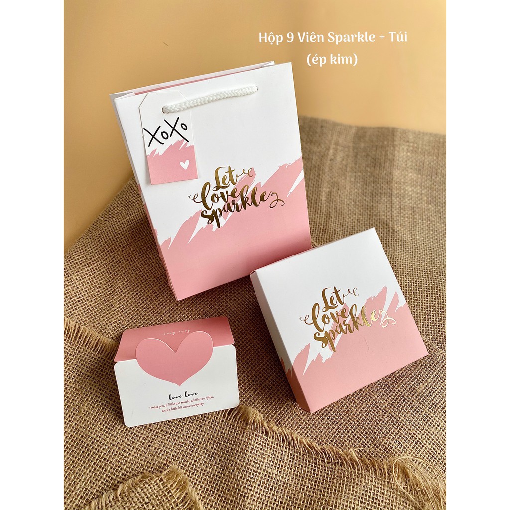 Túi đựng socola cỡ lớn các mẫu - túi vlt let lovegrow